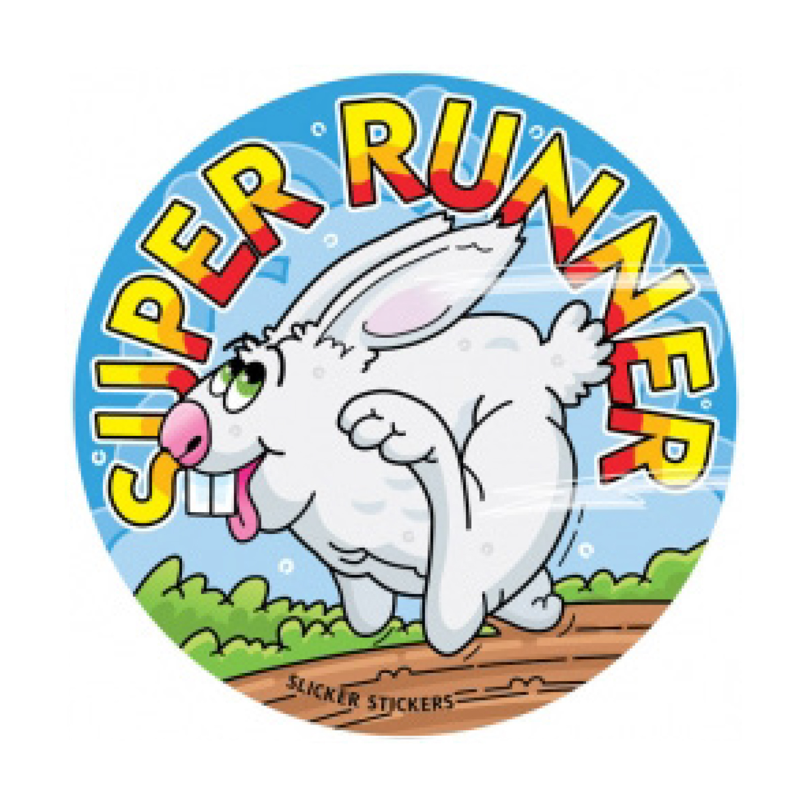 Sticker Super Runner (Box of 50)