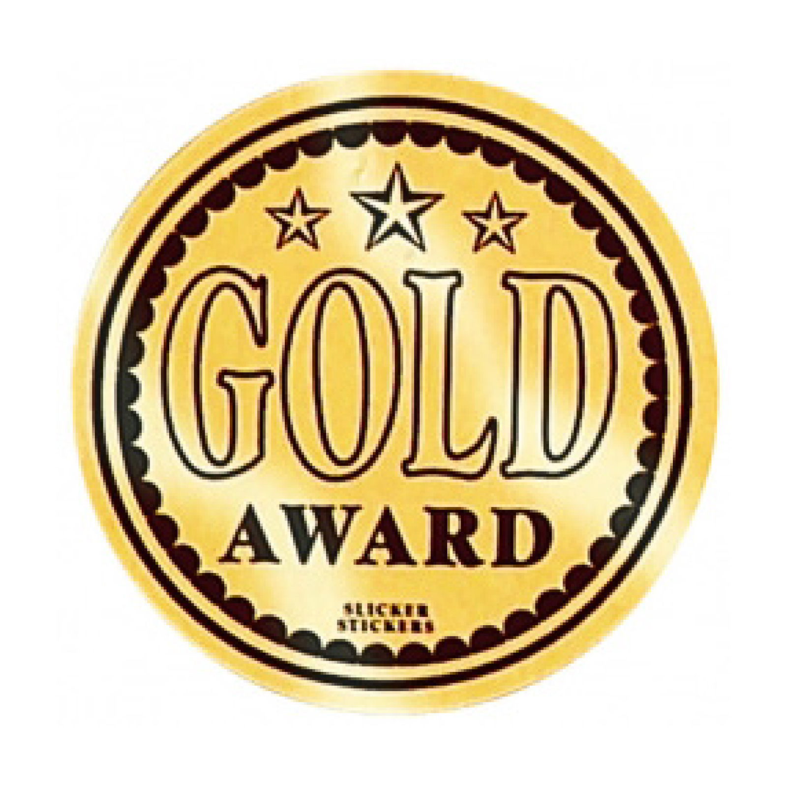 Sticker Gold Award (Box of 80)