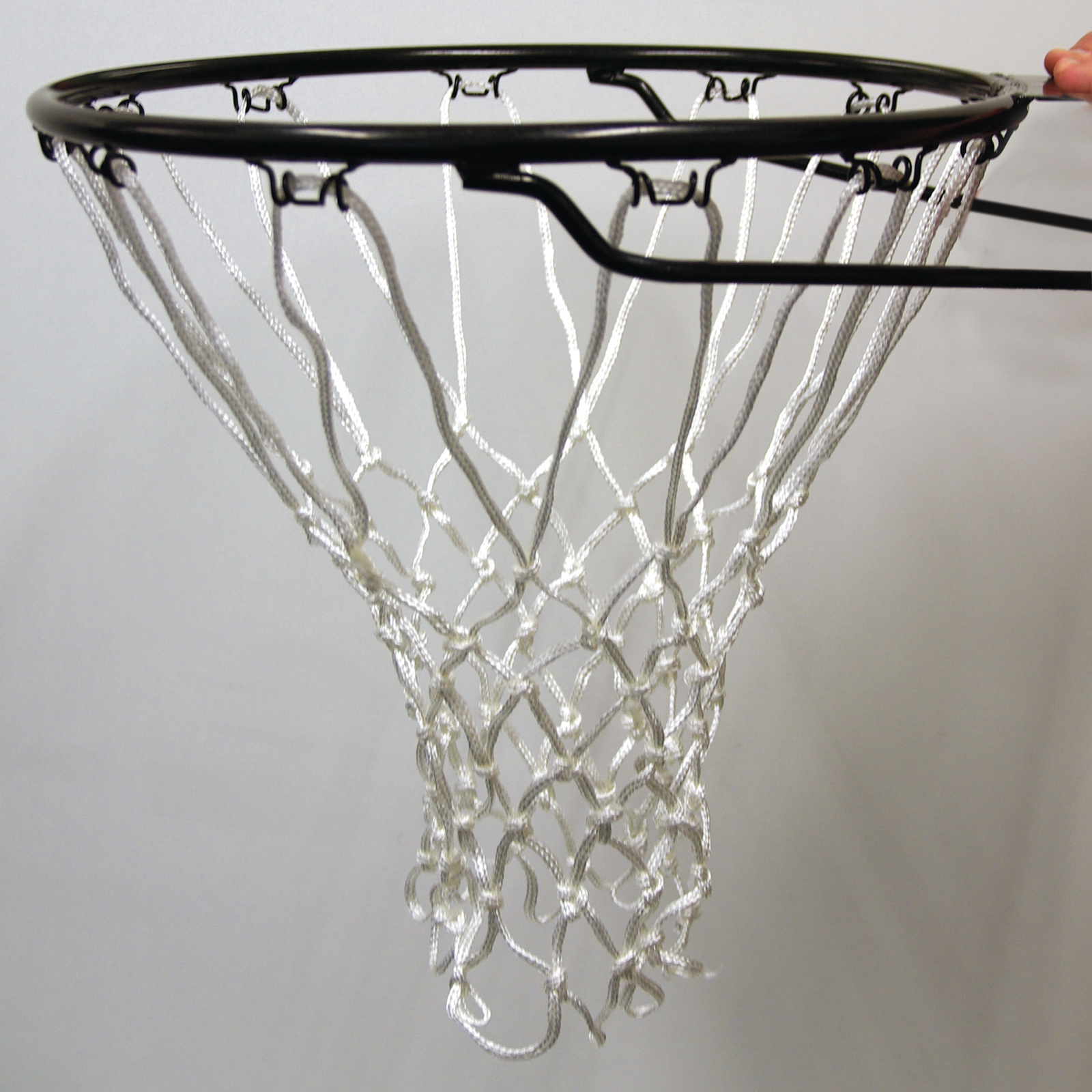 Basketball Net Standard White Nylon