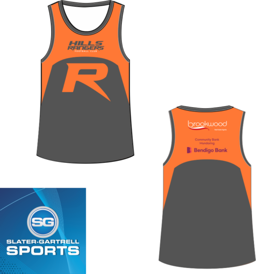 Hills Rangers Training Singlet