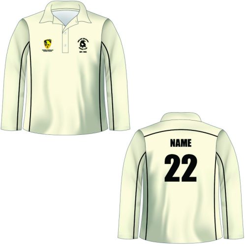 Midland Guildford CC 2 day Playing Shirt Long Sleeve **(SENIOR MALE PLAYERS ONLY)** - Image 2