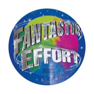 Sticker Fantastic Effort (Box of 50)