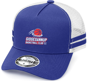 Gidge Basketball Club Striped Trucker Cap