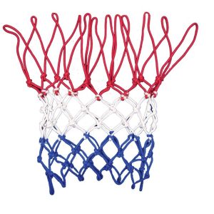 Basketball Net Heavy Duty Nylon Red White Blue