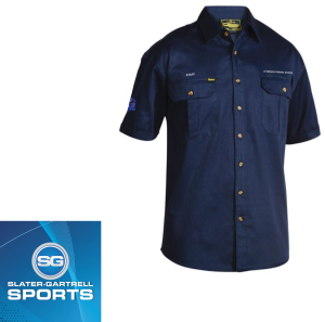 St Brigids Primary School Original Cotton Short Sleeve Drill Shirt