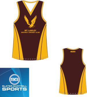 Mt Lawley CC Training Singlet