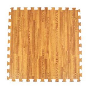 Floor Mats Wood 4 Squares