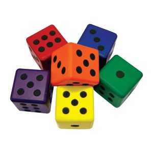 Foam Dice Set
