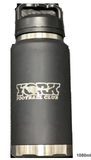 York Football Club 1080ml Grip Bottle