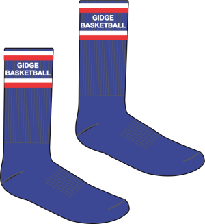 Gidge Basketball Club Crew Sock