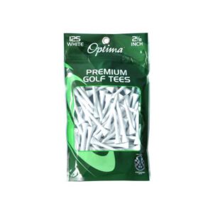 Premium Golf Tees White