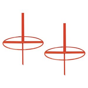 High Jump Stands Spiked Base (Pair)