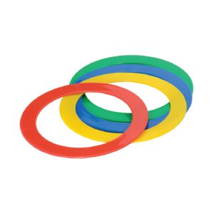 Juggling Rings Plastic Set of 4