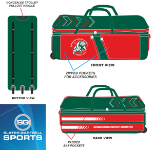Bayswater Morley CC Wheelie Kit Bag