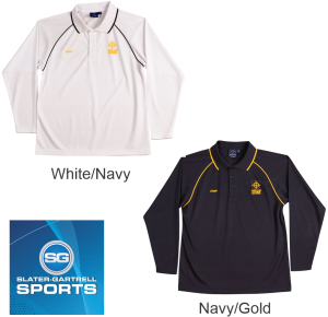 John XXIII Mens Champion Polo - Long Sleeve