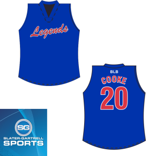 Legends Softball Club Ladies Playing Shirt