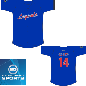 Legends Softball Club Mens Playing Shirt