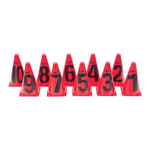 Marking Cones Number Set 1-10