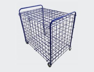 Metal Mesh Ball Storage Cage Foldable