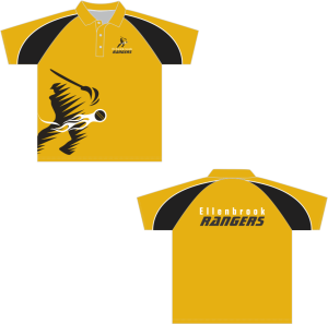 Ellenbrook Rangers CC Social Polo Shirt - GOLD