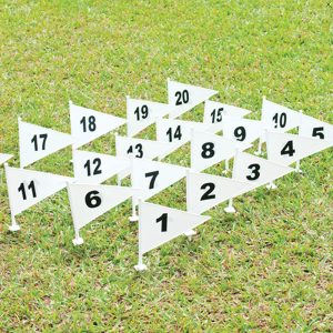 Numbered Marking Flags 1-20