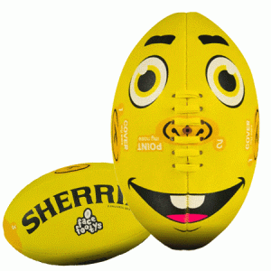 Sherrin Face Footy - Synthetic