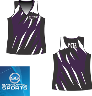 ACES NETBALL LADIES SINGLET