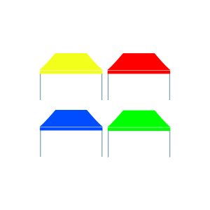 3.0m x 3.0m Aluminum Frame 500 Denier Material Stock Marquee (set of 4 colours)