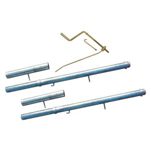 Tennis Post and Winder, Sleeves & Cap Per Pair