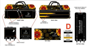 Ellenbrook Rangers CC Wheelie Kit Bag