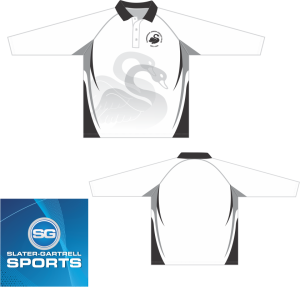 BJCC Playing Shirt long Sleeve | Name and Number - White