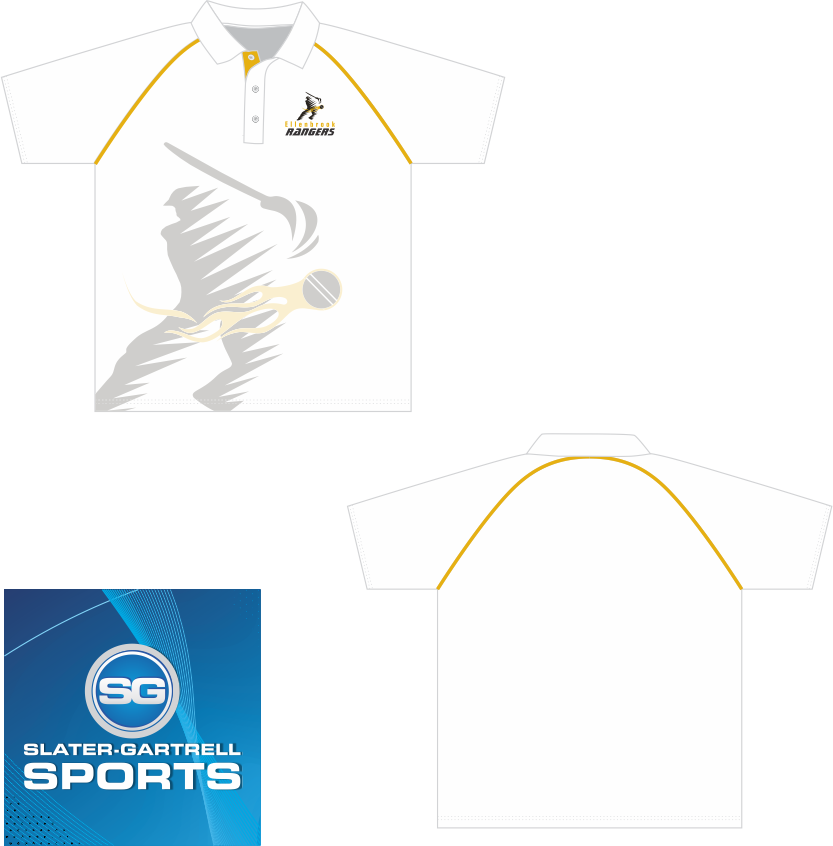 Ellenbrook Rangers CC Playing Shirt Short Sleeve 1 Ellenbrook Rangers CC Playing Shirt Short Sleeve