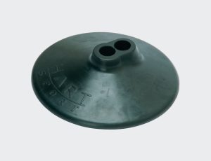 Rubber Double Hole Agility Pole Base
