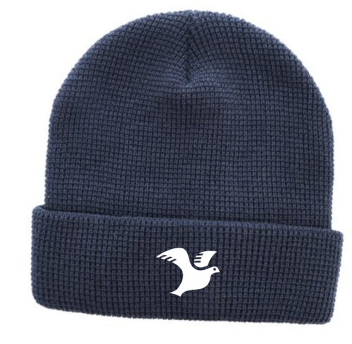 All Saints' College Grid Knit Beanie