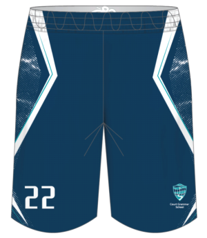 Court Grammar Basketball Playing Shorts