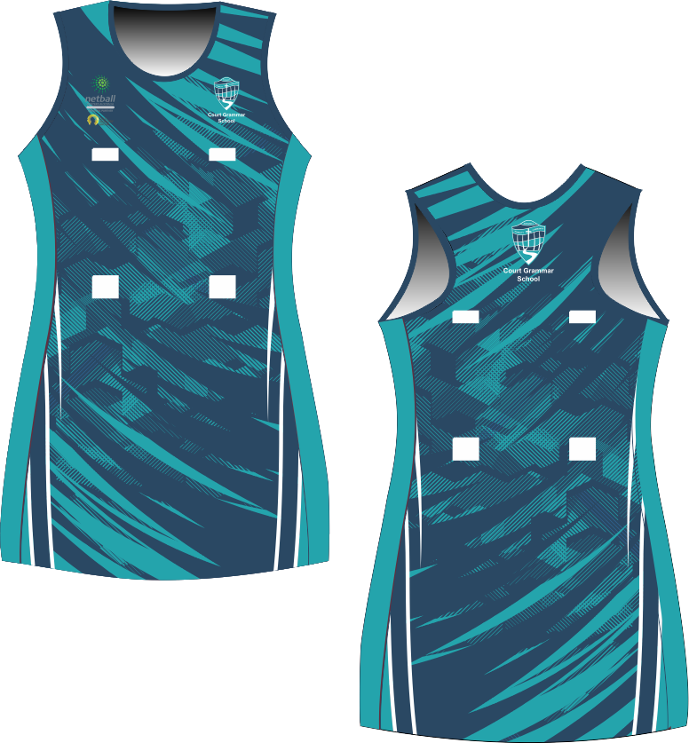 Court Grammar Netball Dress 1 Court Grammar Netball Dress