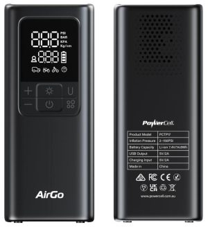 Power Cell AirGo Rechargeable Smart Pump Compressor