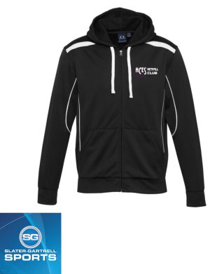 Aces Netball United Hoodie Black/White