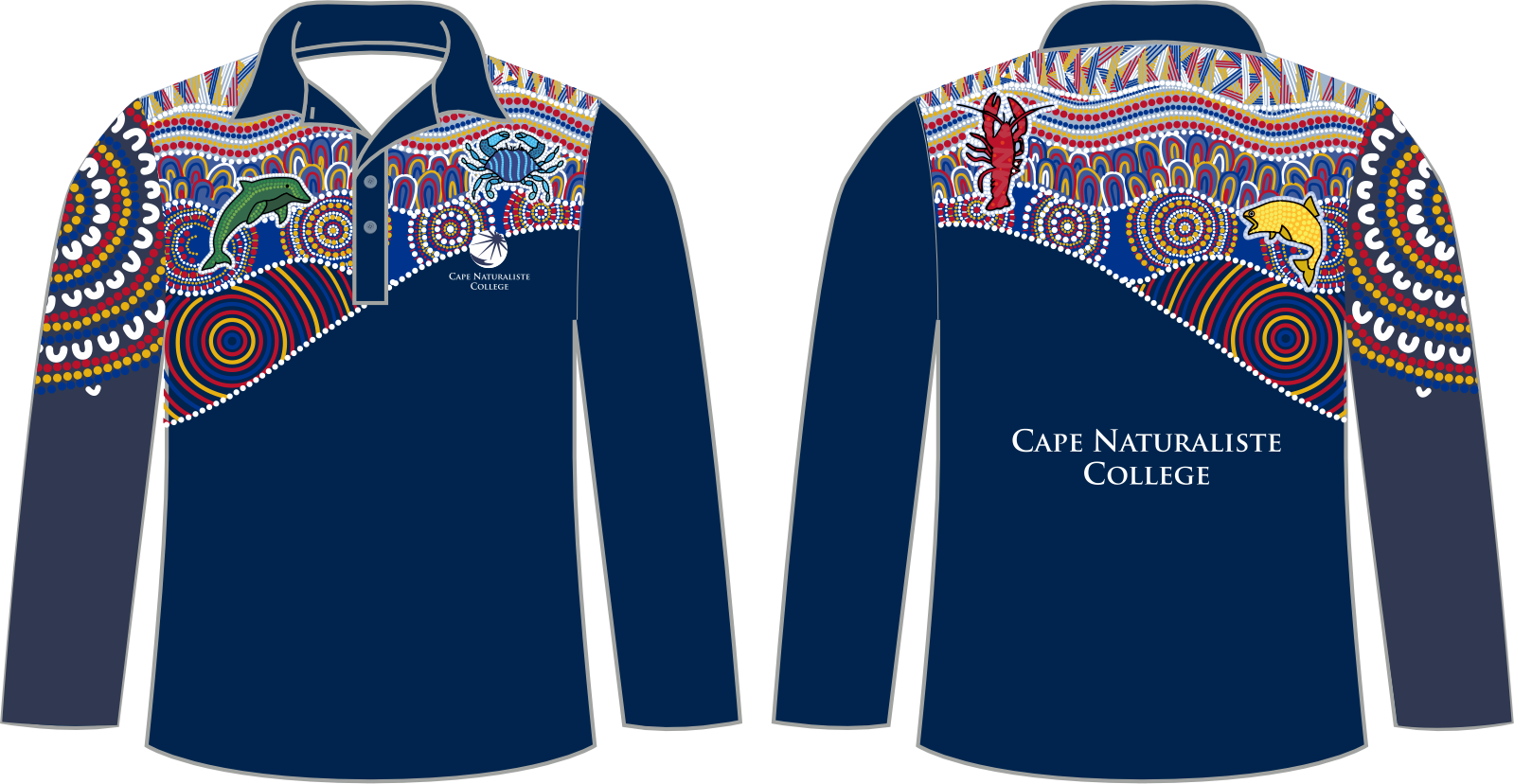Cape Naturaliste College Staff Polo Shirt 2 Cape Naturaliste College Staff Polo Shirt - Image 2