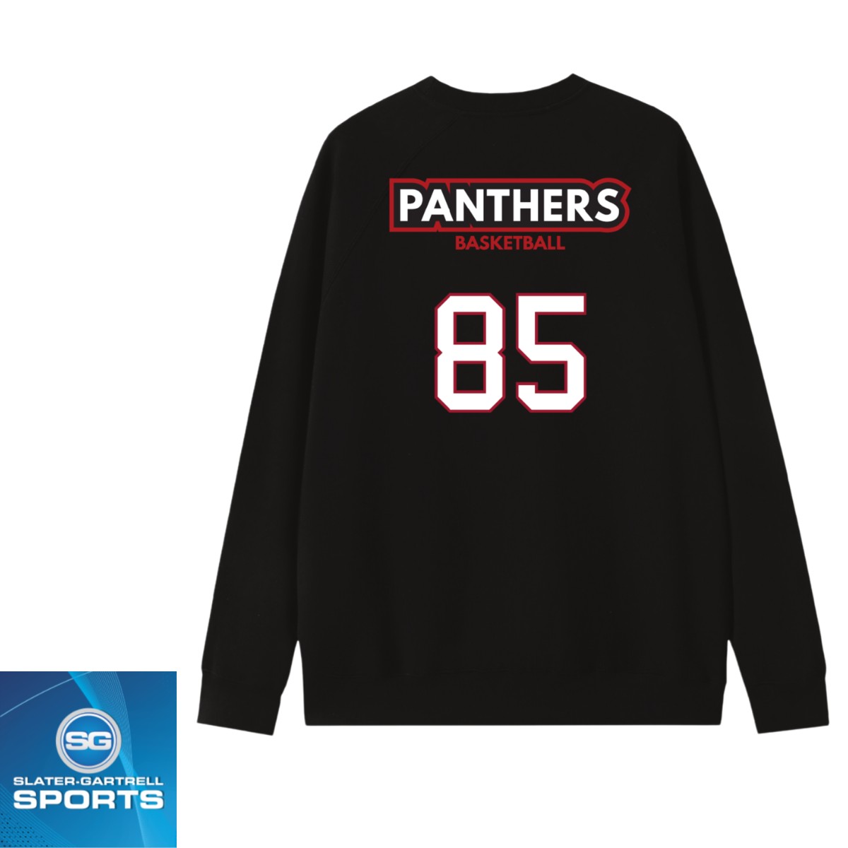Panthers Basketball Cotton Care Sweatshirt 2 Panthers Basketball Cotton Care Sweatshirt - Image 2