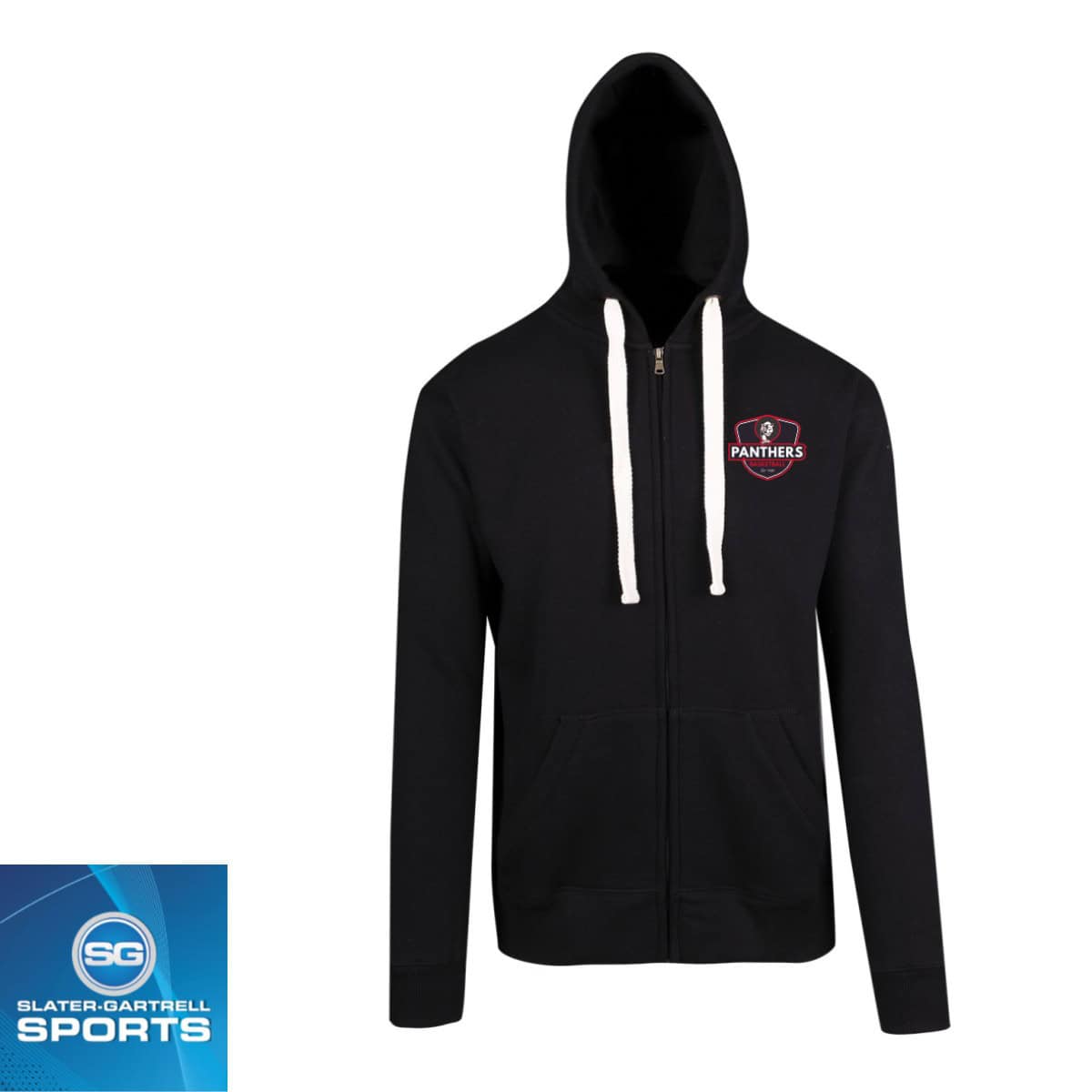 Panthers Basketball Heavy Zip Fleece Hoodie 1 Panthers Basketball Heavy Zip Fleece Hoodie